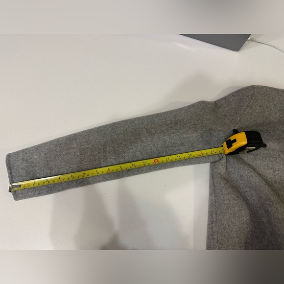 THEORY Authentic wool and cashmere fall coat jacket 2-faces - Picture 10 of 12